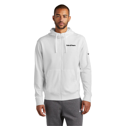 Nike Club Fleece Sleeve Swoosh Full-Zip Hoodie