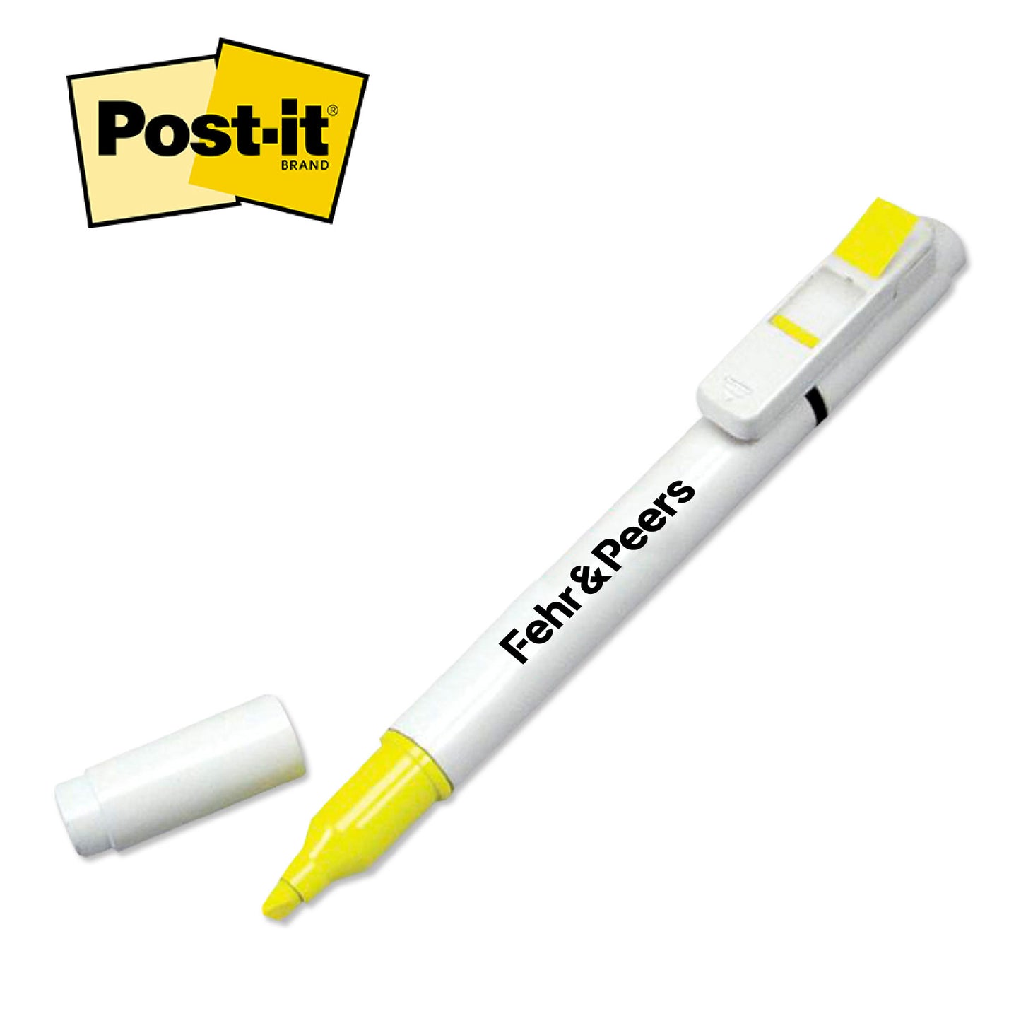 Post-it® Trio Series Flag + Pen and Highlighter Combo