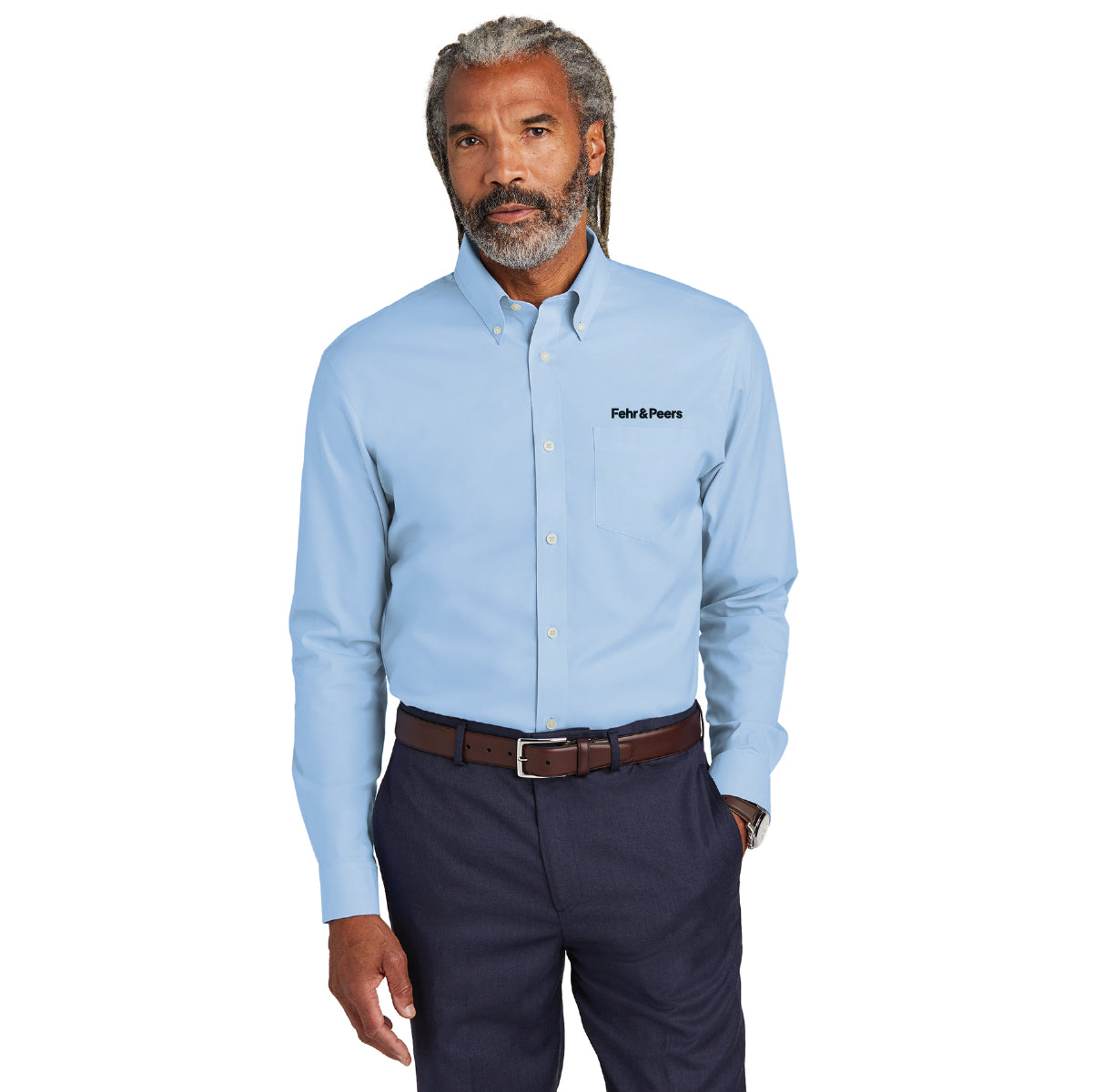 Brooks Brothers Wrinkle-Free Stretch Pinpoint Shirt
