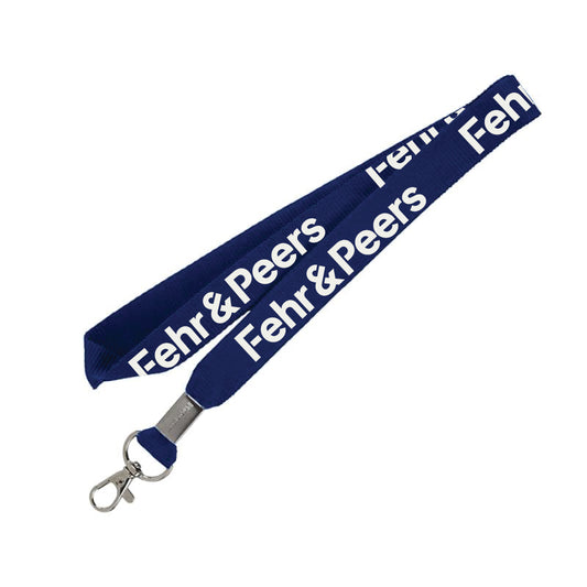 Flat Polyester Landyard