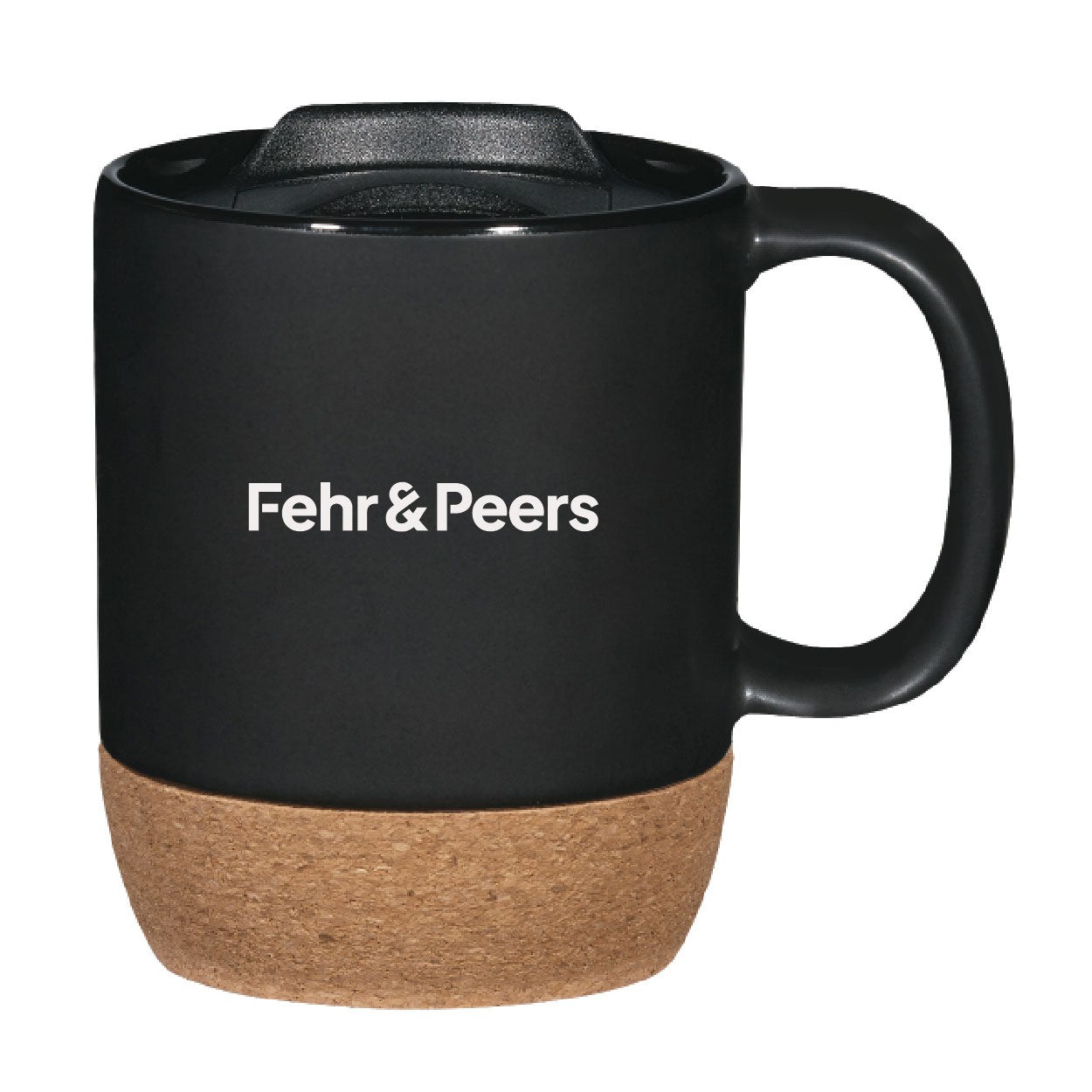 14 Oz. Cork Base Ceramic Mug