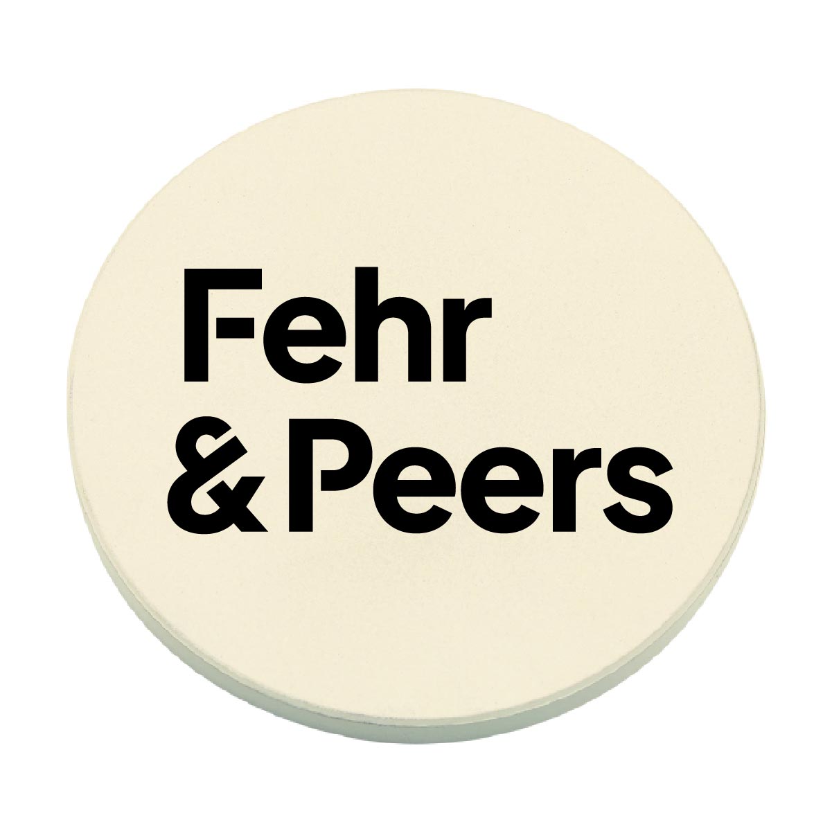Round Absorbent Coaster