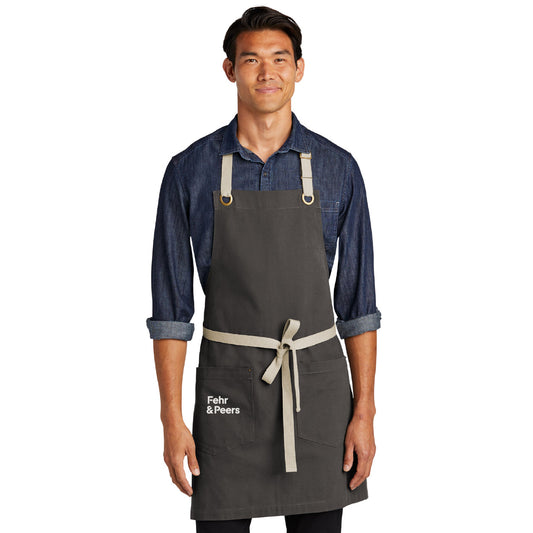 Port Authority Canvas Full-Length Two-Pocket Apron