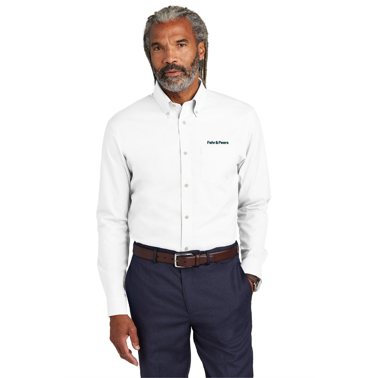 Brooks Brothers Wrinkle-Free Stretch Pinpoint Shirt