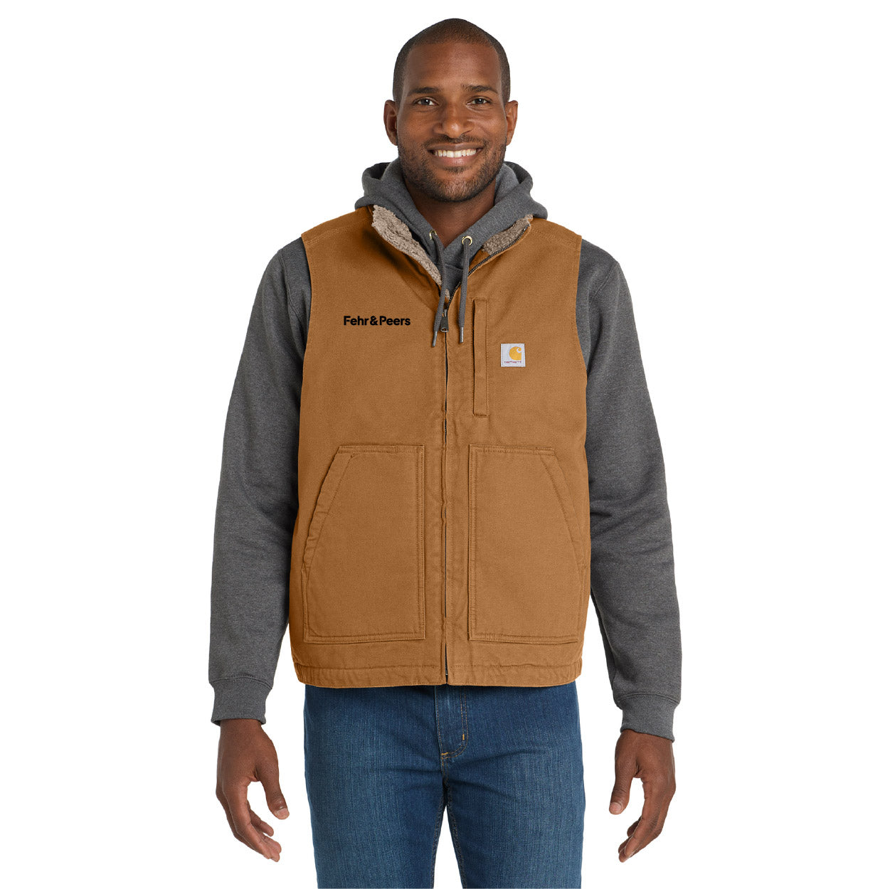 Carhartt Sherpa-Lined Mock Neck Vest