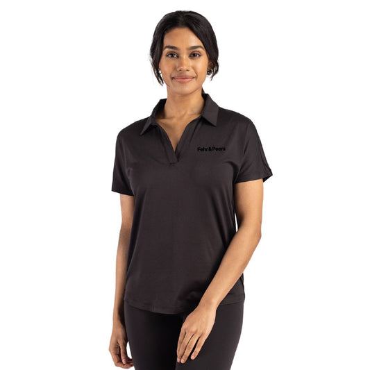 Cutter & Buck Coastline Epic Comfort Recycled Womens Dolman Polo
