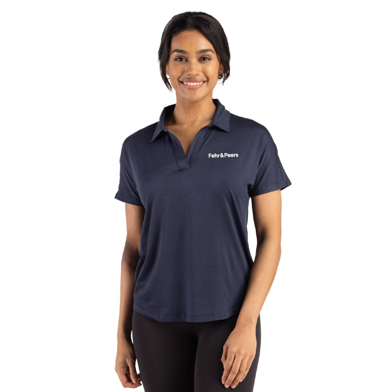 Cutter & Buck Coastline Epic Comfort Recycled Womens Dolman Polo