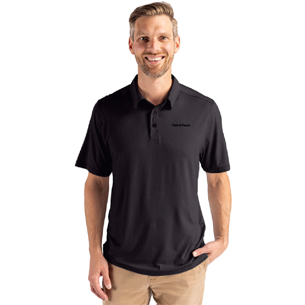 Cutter & Buck Coastline Epic Comfort Eco Recycled Mens Polo