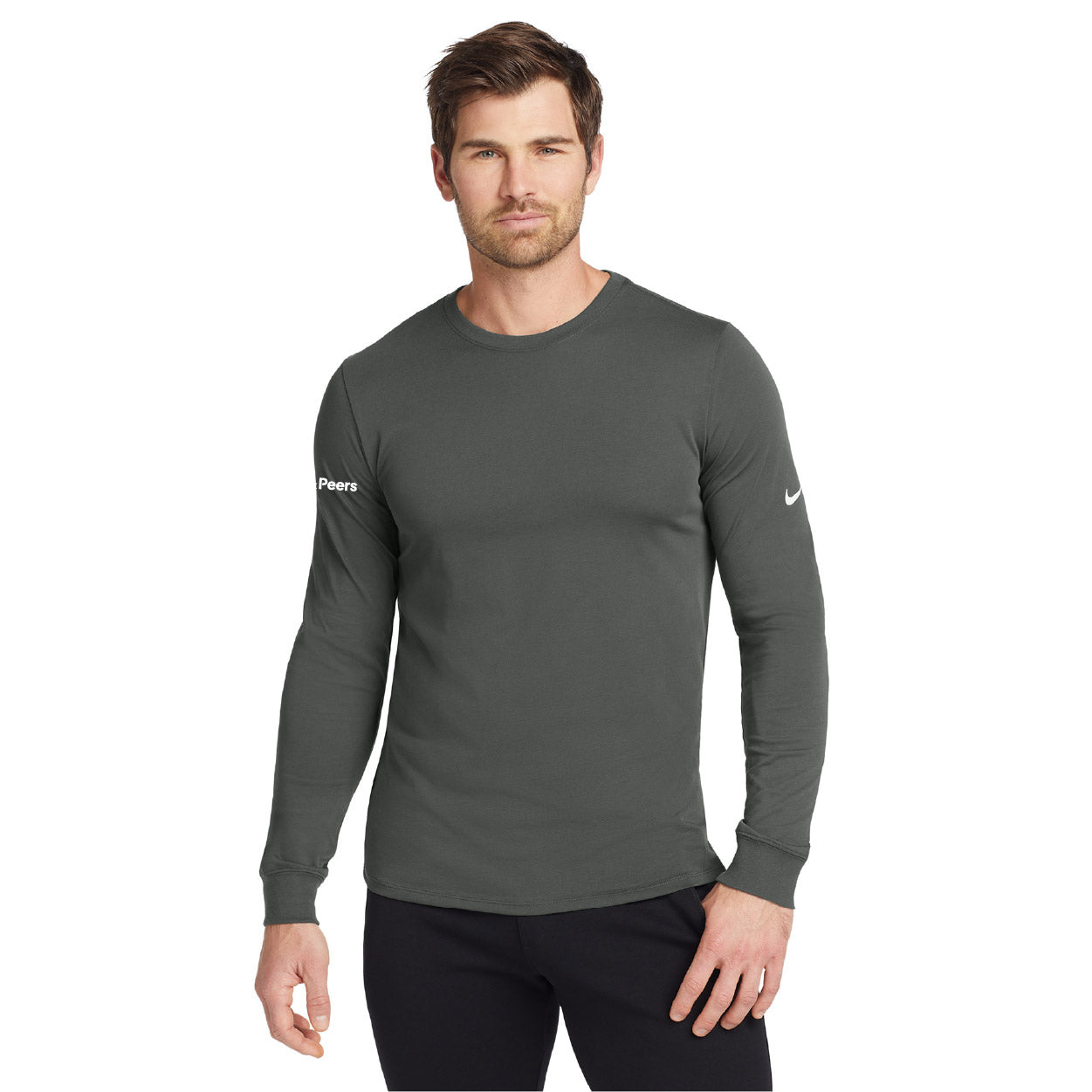 Nike Dri-FIT Cotton/Poly Long Sleeve Tee