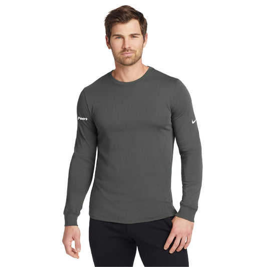 Nike Dri-FIT Cotton/Poly Long Sleeve Tee