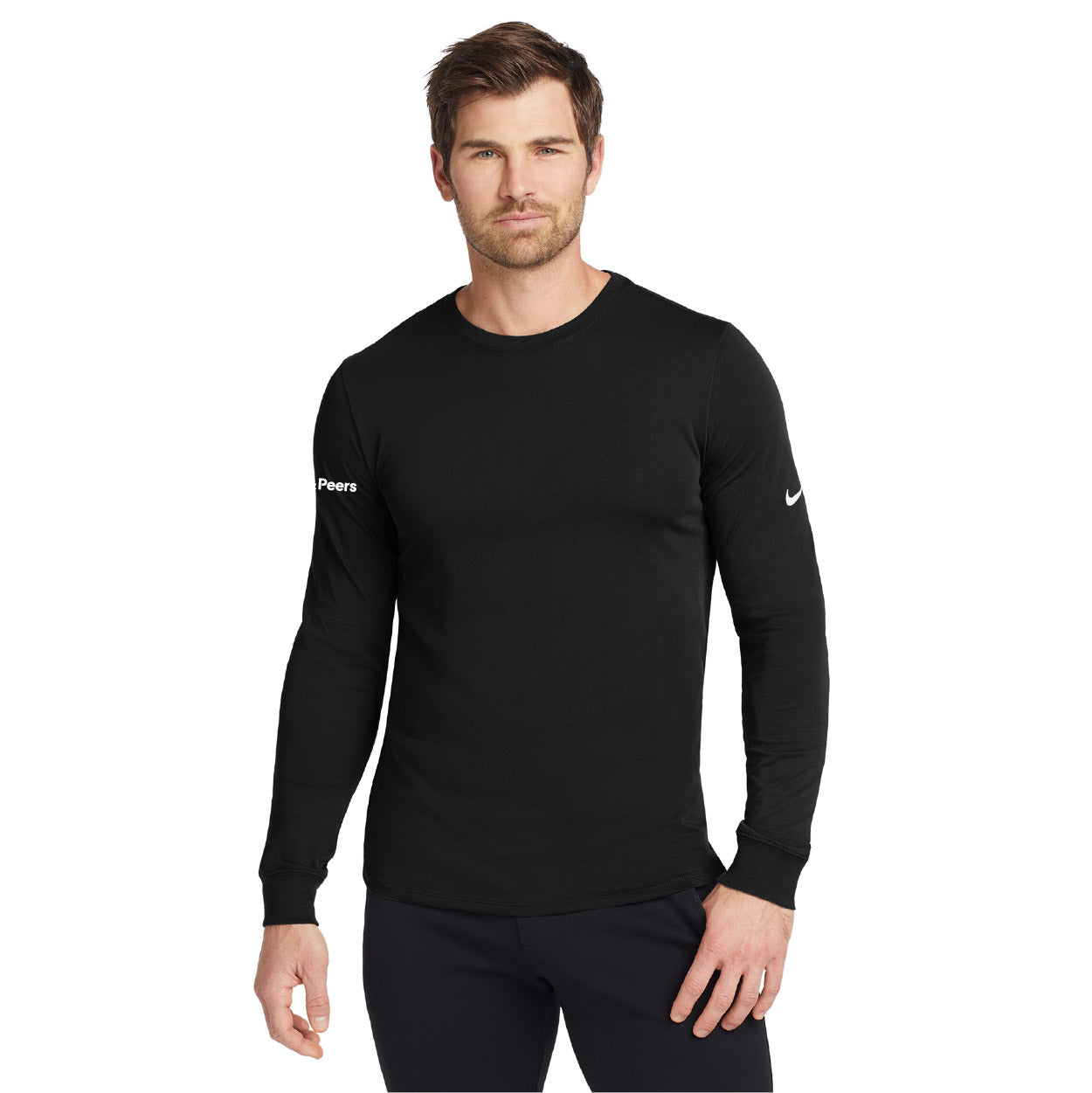 Nike Dri-FIT Cotton/Poly Long Sleeve Tee