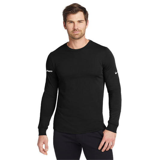 Nike Dri-FIT Cotton/Poly Long Sleeve Tee