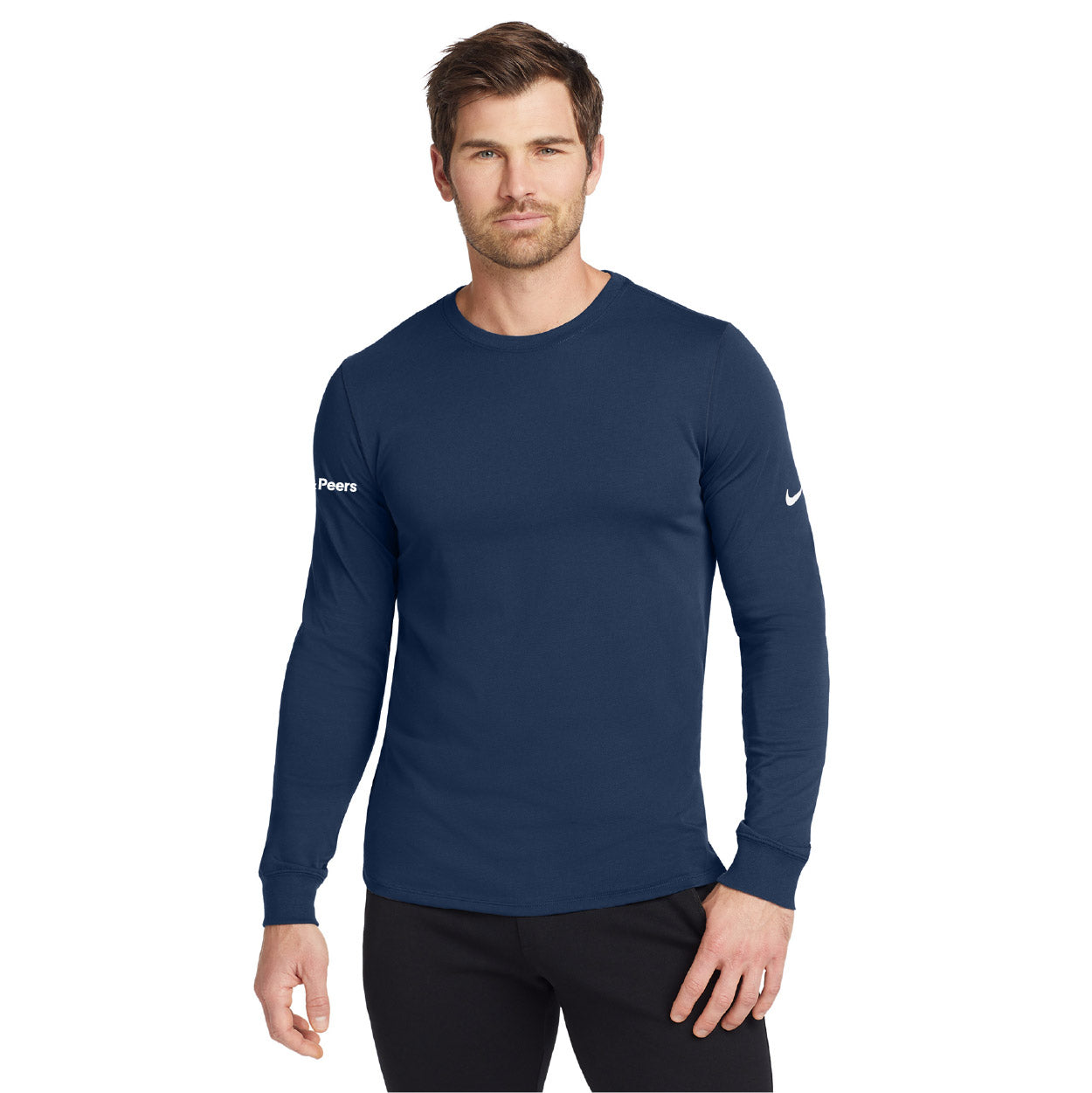 Nike Dri-FIT Cotton/Poly Long Sleeve Tee
