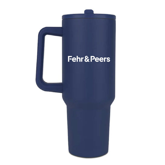 Hydravault FlipStraw Tumbler with Handle 40 oz.