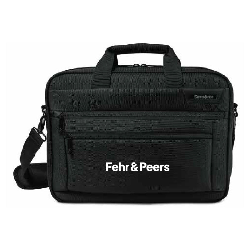 Samsonite Classic Business Perfect Fit Two Gusset Laptop Portfolio