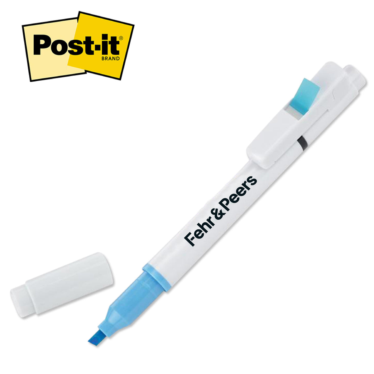 Post-it® Trio Series Flag + Pen and Highlighter Combo